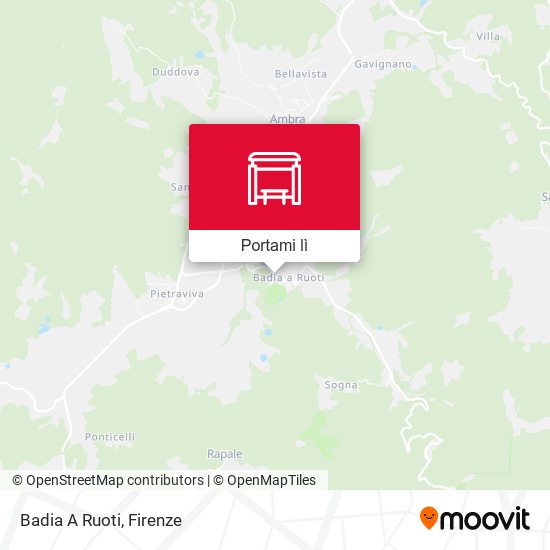 Mappa Badia A Ruoti