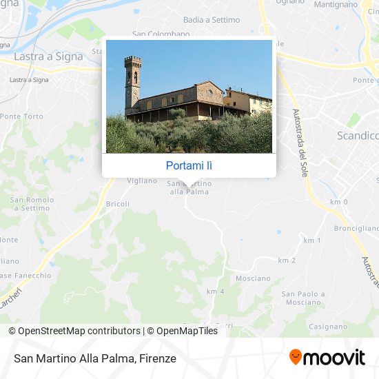 Mappa San Martino Alla Palma
