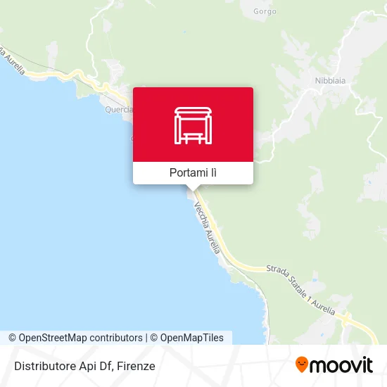 Mappa Distributore Api Df