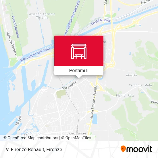 Mappa V. Firenze Renault