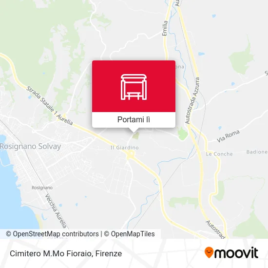 Mappa Cimitero M.Mo Fioraio