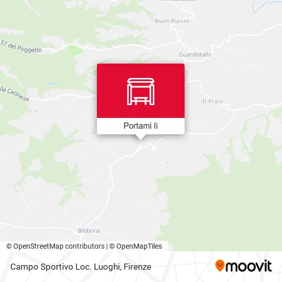 Mappa Campo Sportivo Loc. Luoghi