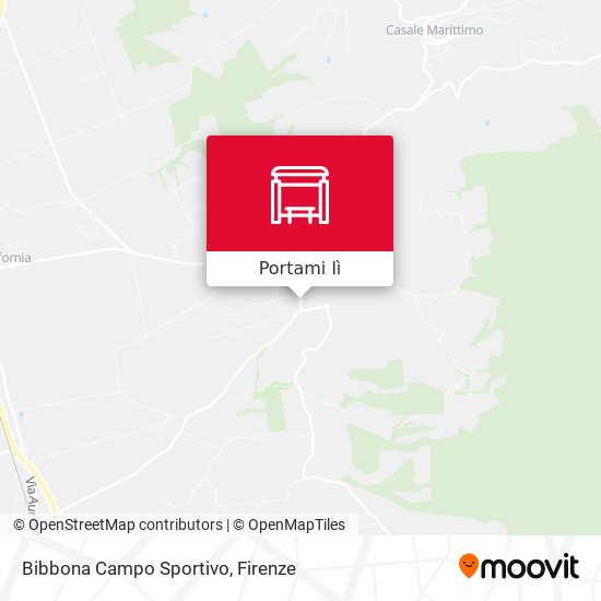 Mappa Bibbona Campo Sportivo