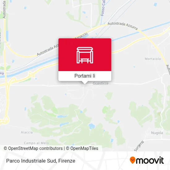 Mappa Parco Industriale Sud