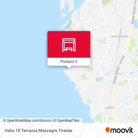Mappa Italia 18 Terrazza Mascagni