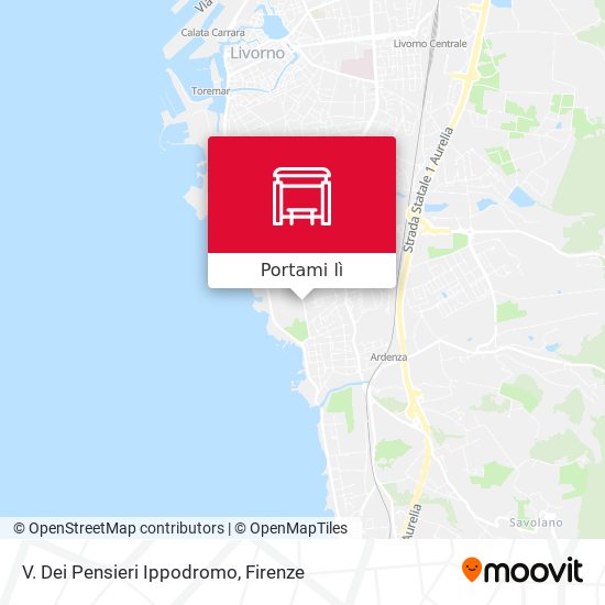 Mappa V. Dei Pensieri Ippodromo