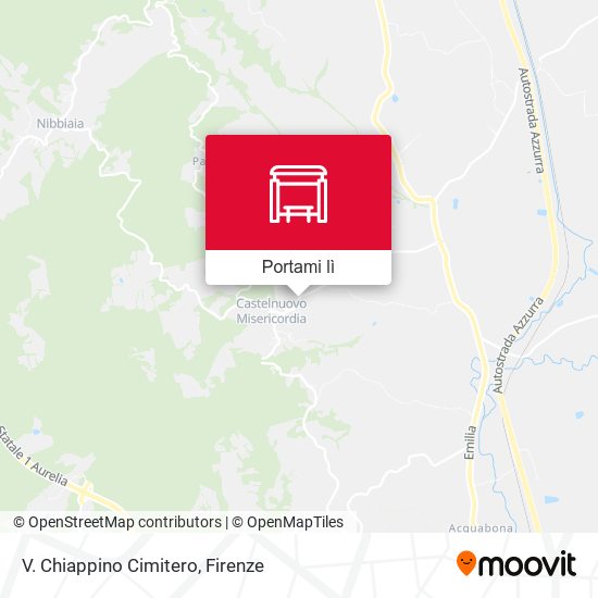Mappa V. Chiappino Cimitero