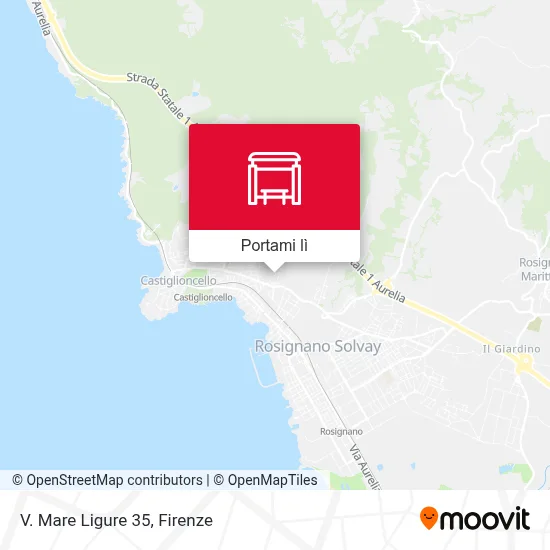 Mappa V. Mare Ligure 35