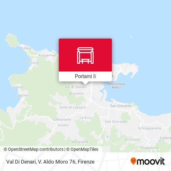 Mappa Val Di Denari, V. Aldo Moro 76