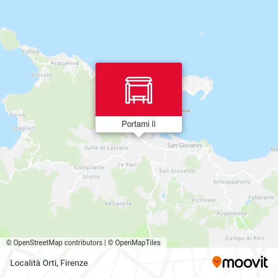 Mappa Località Orti