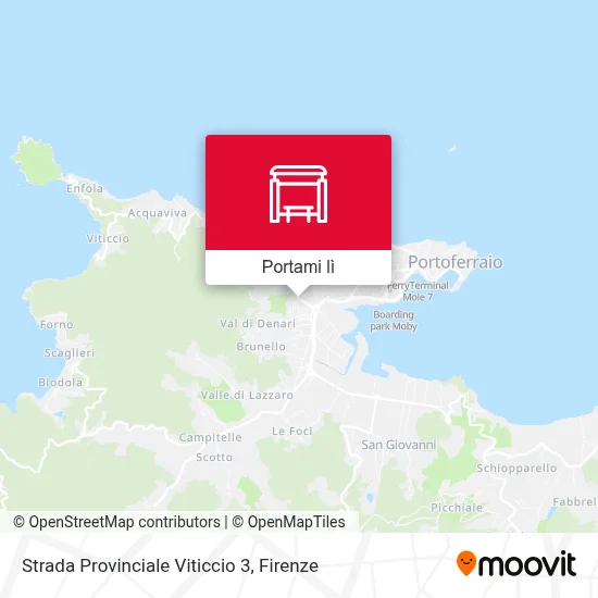 Mappa Strada Provinciale Viticcio 3