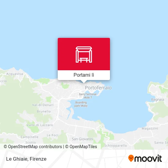 Mappa Le Ghiaie