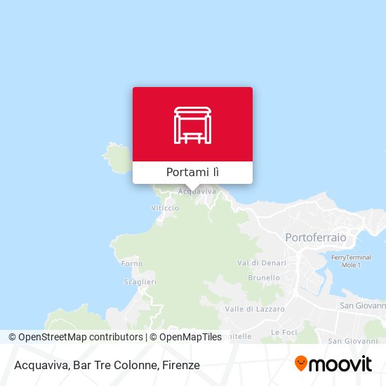 Mappa Acquaviva, Bar Tre Colonne