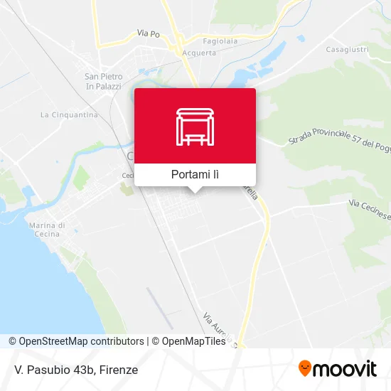 Mappa V. Pasubio 43b