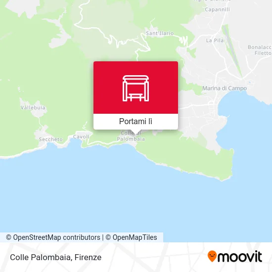Mappa Colle Palombaia