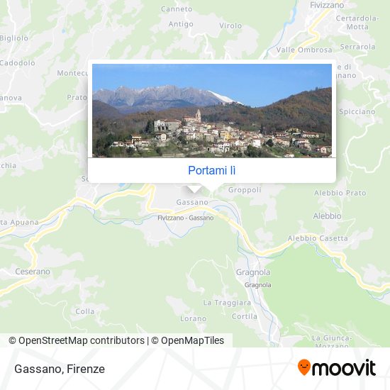 Mappa Gassano