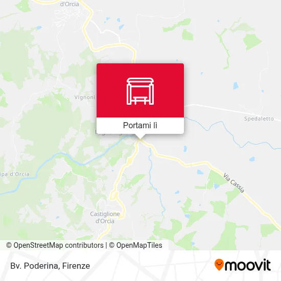 Mappa Bv. Poderina