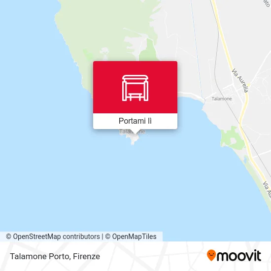 Mappa Talamone Porto