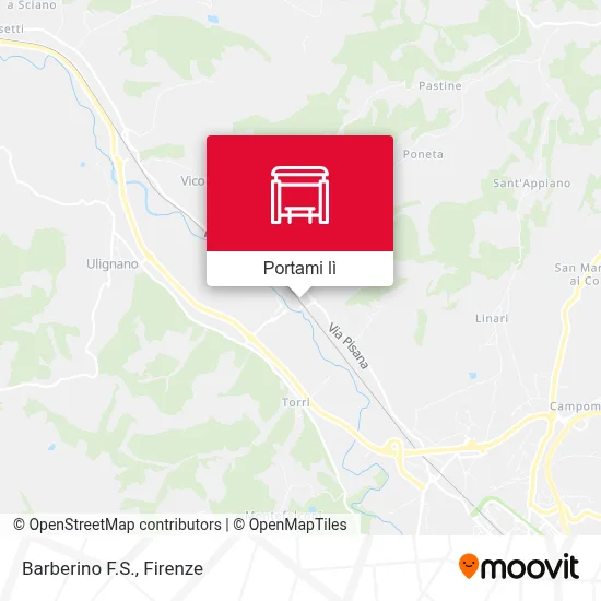 Mappa Barberino F.S.
