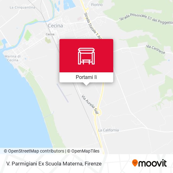 Mappa V. Parmigiani Ex Scuola Materna
