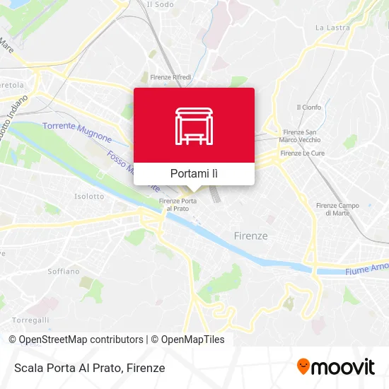 Mappa Scala Porta Al Prato