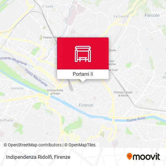 Mappa Indipendenza Ridolfi