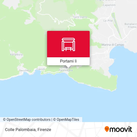 Mappa Colle Palombaia