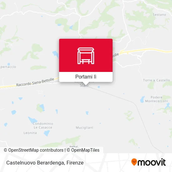 Mappa Castelnuovo Berardenga