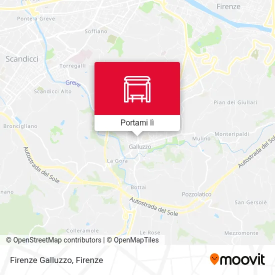 Mappa Firenze Galluzzo