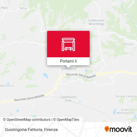 Mappa Guistrigona Fattoria