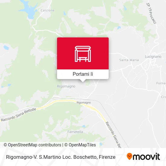 Mappa Rigomagno-V. S.Martino Loc. Boschetto