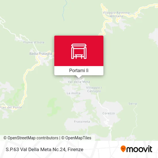 Mappa S.P.63 Val Della Meta Nc.24
