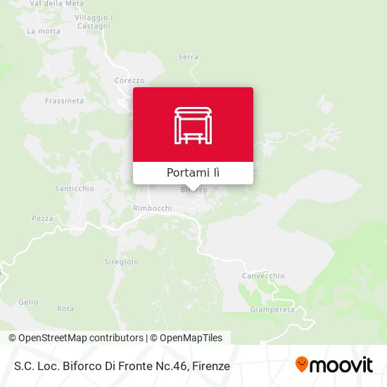 Mappa S.C. Loc. Biforco Di Fronte Nc.46
