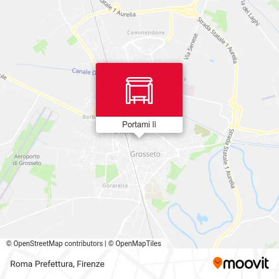 Mappa Roma Prefettura