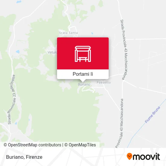 Mappa Buriano