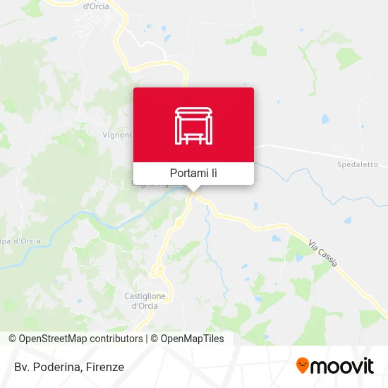 Mappa Bv. Poderina