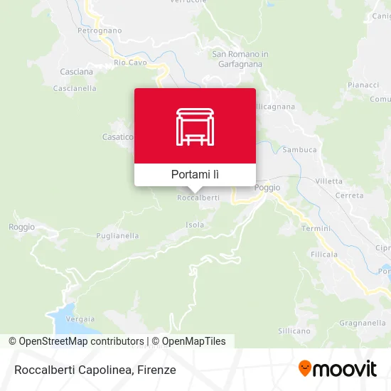 Mappa Roccalberti Capolinea