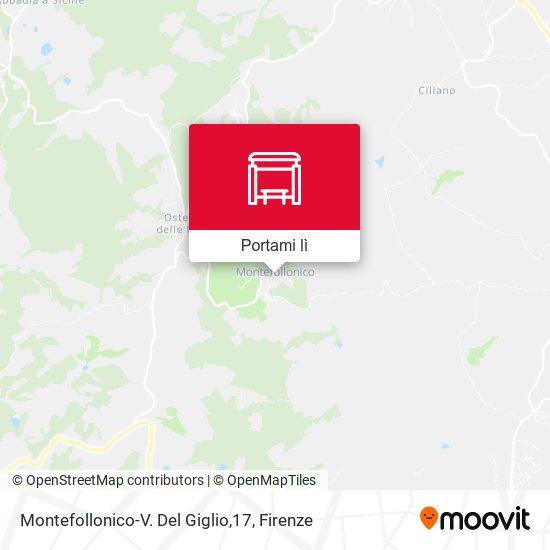 Mappa Montefollonico-V. Del Giglio,17