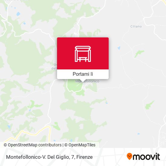 Mappa Montefollonico-V. Del Giglio, 7