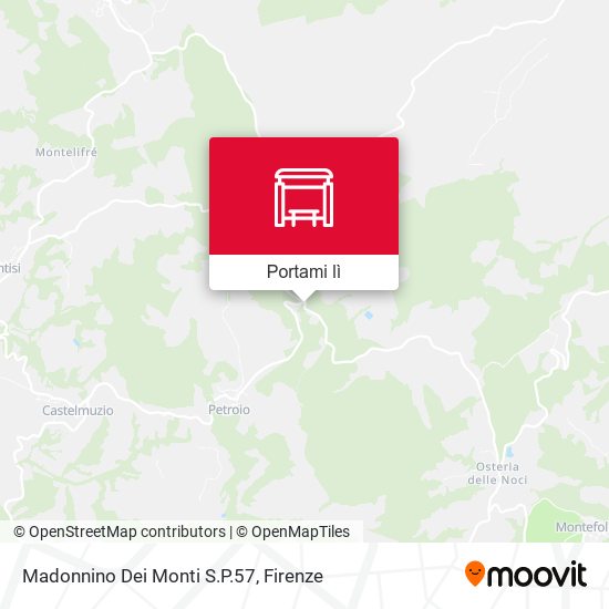 Mappa Madonnino Dei Monti S.P.57