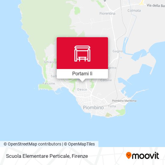 Mappa Scuola Elementare Perticale