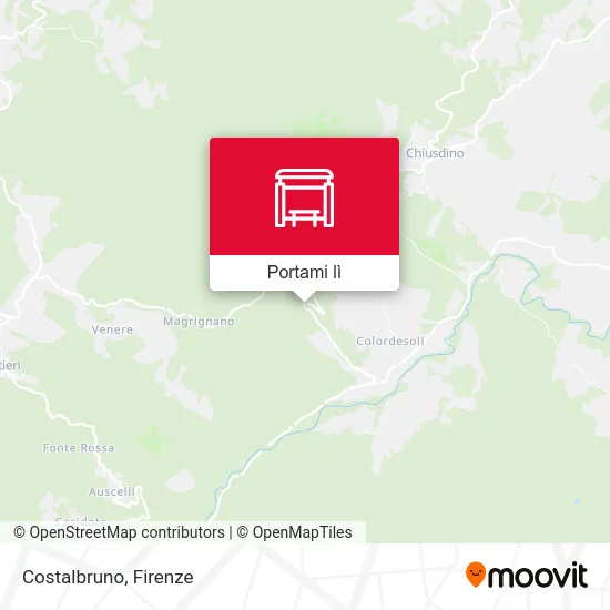 Mappa Costalbruno