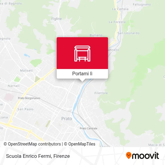 Mappa Scuola Enrico Fermi