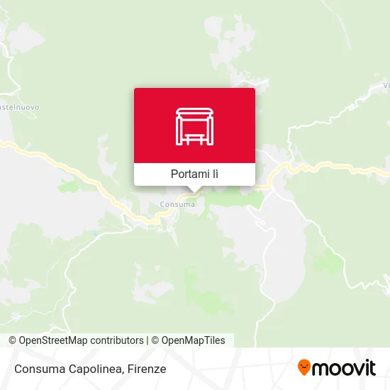 Mappa Consuma Capolinea