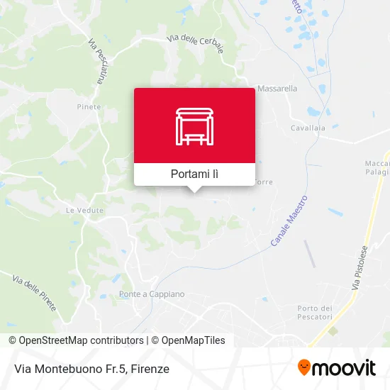 Mappa Via Montebuono Fr.5