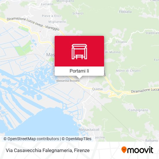 Mappa Via Casavecchia Falegnameria