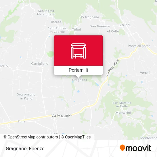 Mappa Gragnano