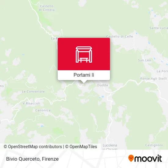 Mappa Bivio Querceto