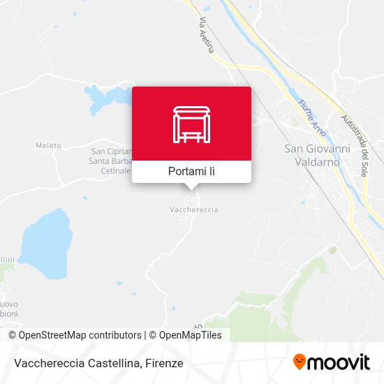 Mappa Vacchereccia Castellina