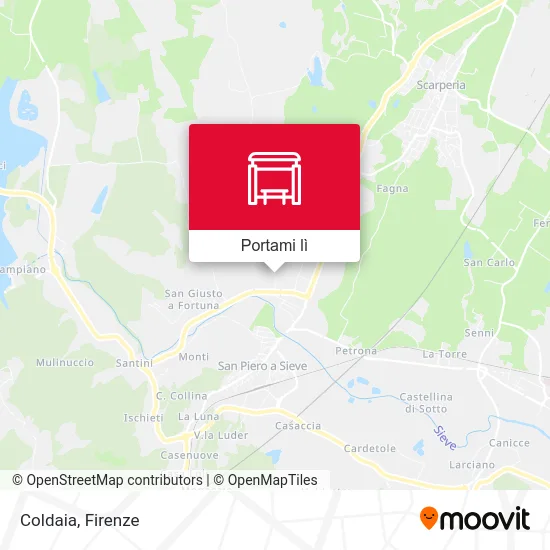 Mappa Coldaia
